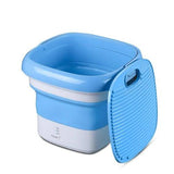 Foldable washing machine