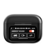 In-ear headphones with screen