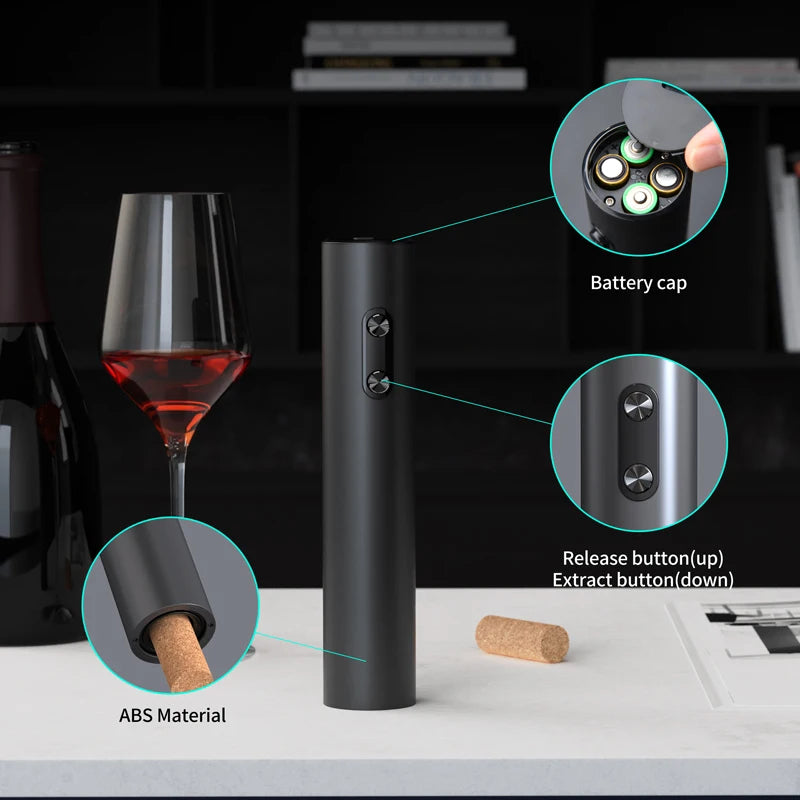 7-in-1 Weinöffner Set – stilvoll geniessen, einfach servieren