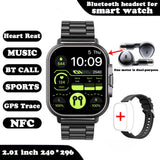 2-in-1 Smartwatch mit integrierten Bluetooth-Kopfhörern