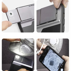 400X iPhone Microscope with Light