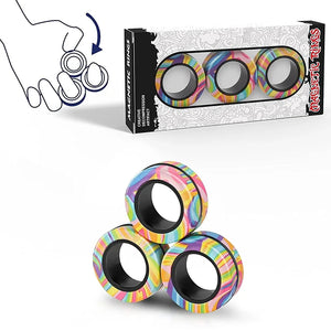 Magnetische Fidget Rings – spielerische Entspannung für unterwegs