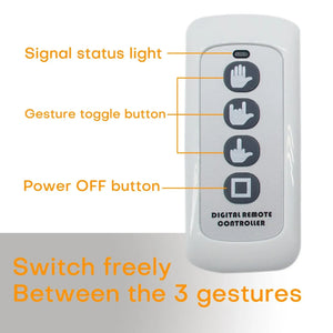 Hand Gestures Car Light