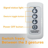 Hand Gestures Car Light