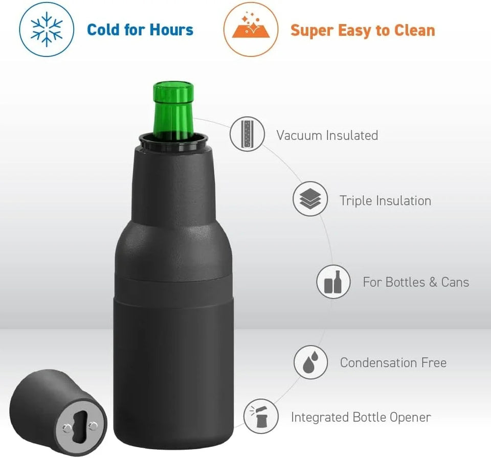 Enfriador de bebidas de acero inoxidable 3 en 1