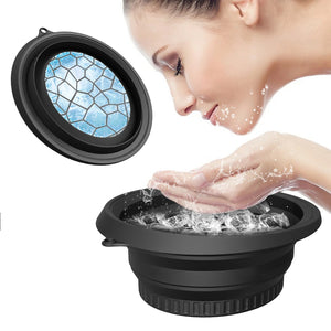 Face Ice Bath Bowl – Silikon Eisbad-Schale für Gesicht und Hautpflege