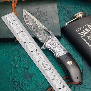Damaskus Klappmesser