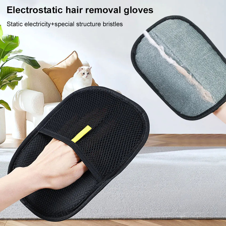 Wiederverwendbarer Tierhaarentferner-Handschuh für Sofa, Kleidung und Teppiche