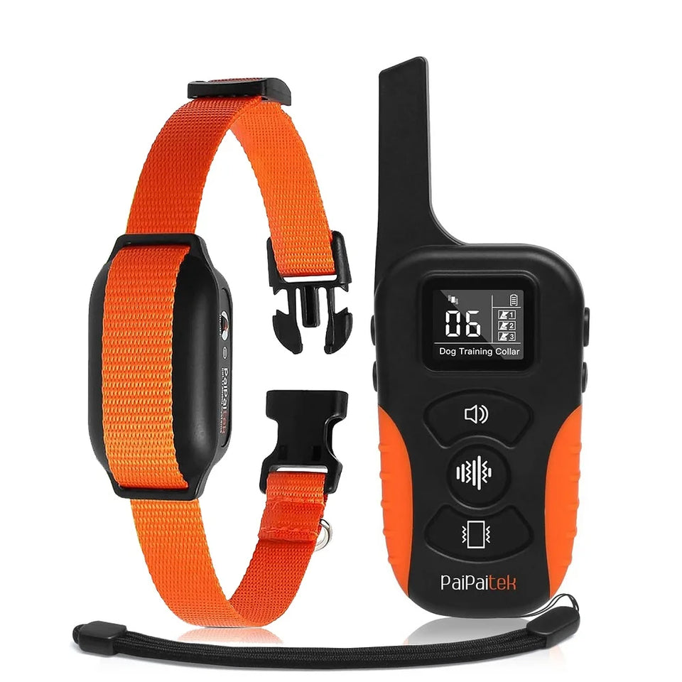 Dog training vibration collar