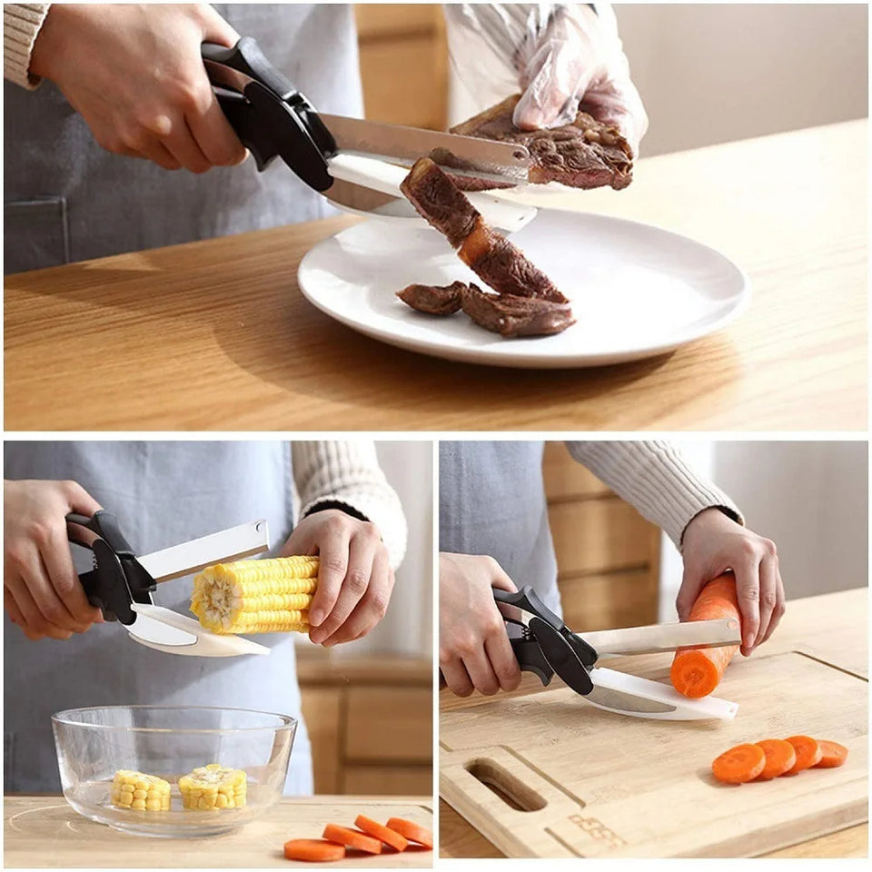 Multifunctional kitchen cutting scissors