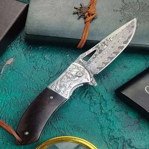 Damaskus Klappmesser