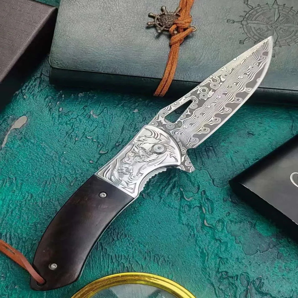 Damaskus Klappmesser