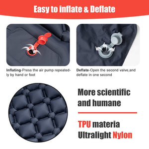Outdoor camping sleeping mat