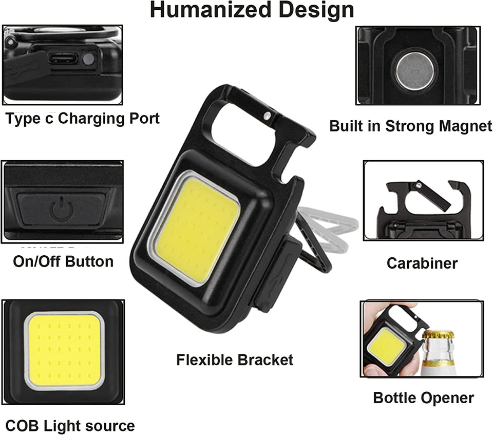 Magnetic LED work lamp