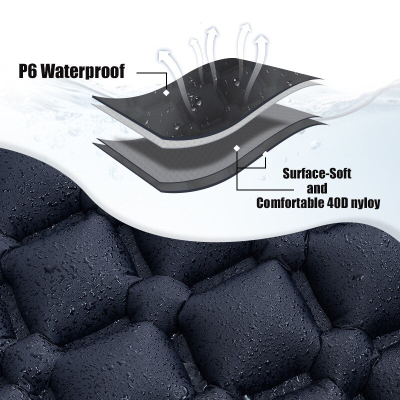 Outdoor camping sleeping mat