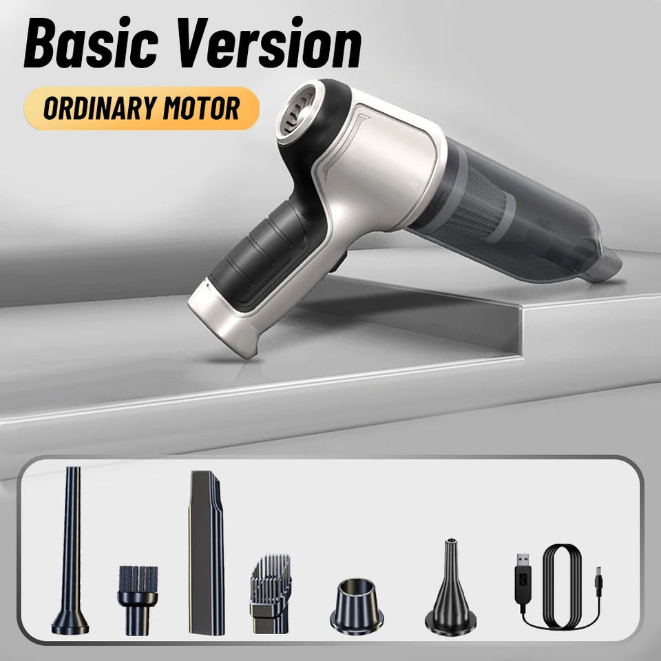 Mini car vacuum cleaner &amp; blower