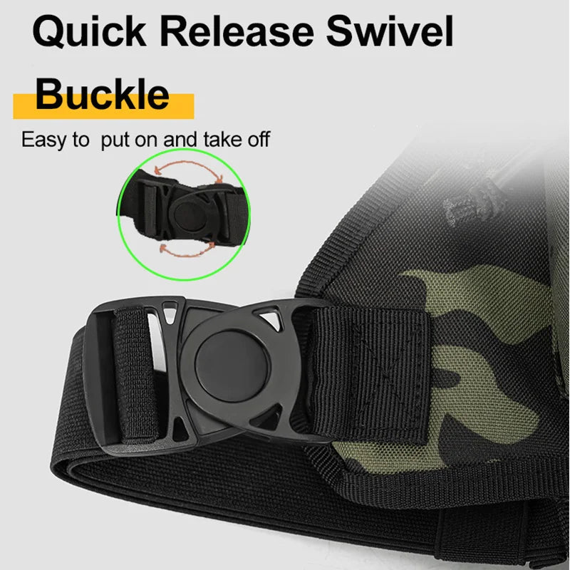 Leichter Lauf-Brustrucksack mit Trinkblasenfach