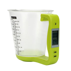 Digital measuring cup