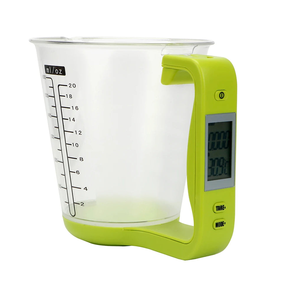 Digital measuring cup