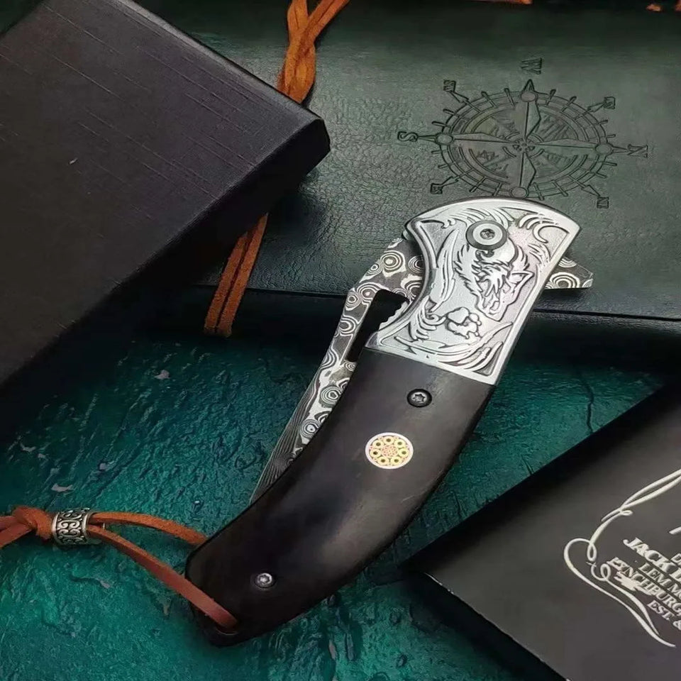 Damaskus Klappmesser