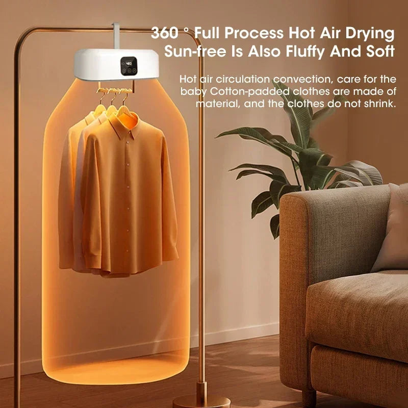 Portable clothes dryer