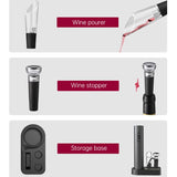 7-in-1 Weinöffner Set – stilvoll geniessen, einfach servieren