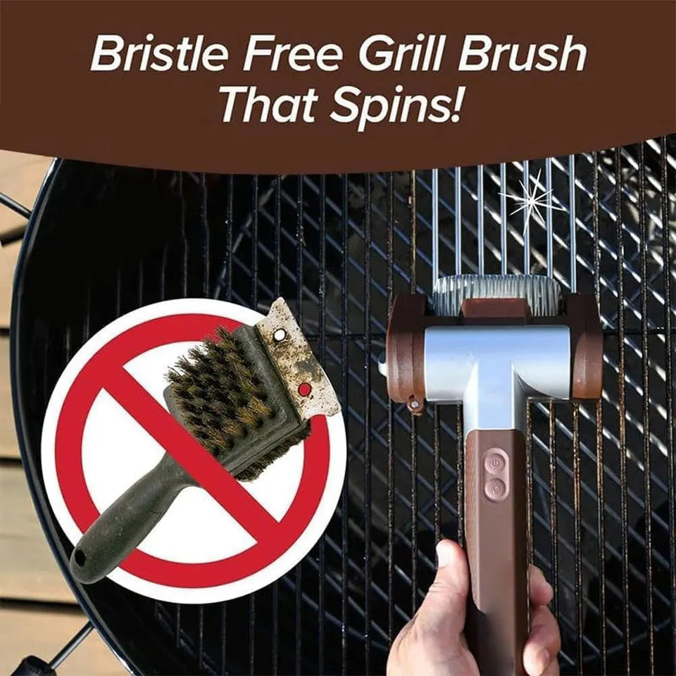 Borstenfreie elektrische Grillbürste