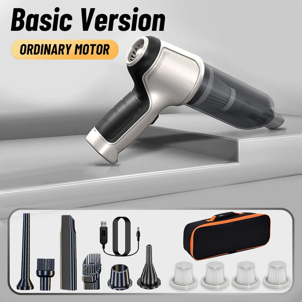 Mini car vacuum cleaner &amp; blower