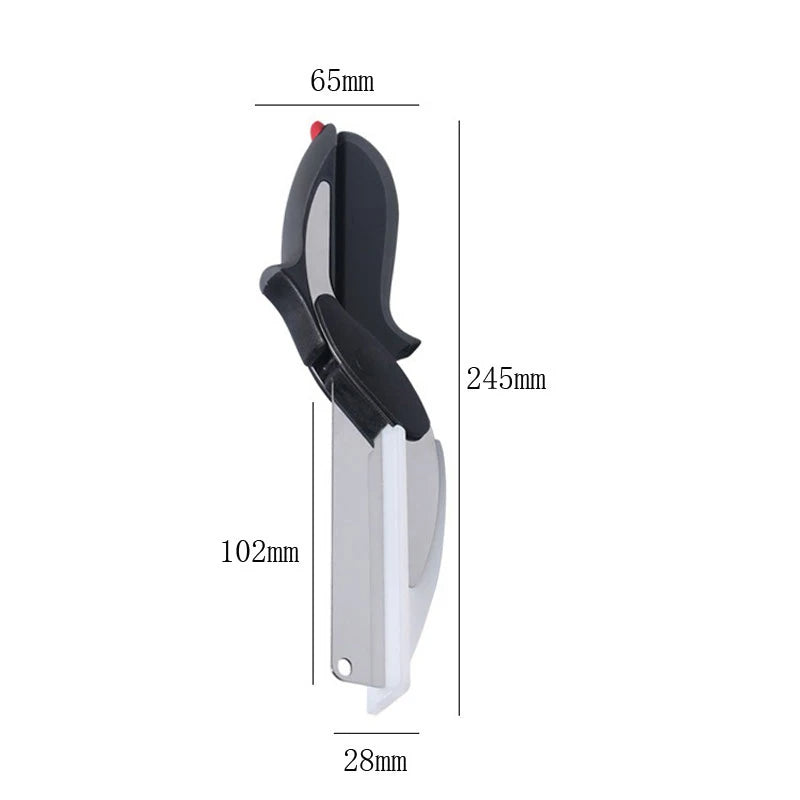 Multifunctional kitchen cutting scissors