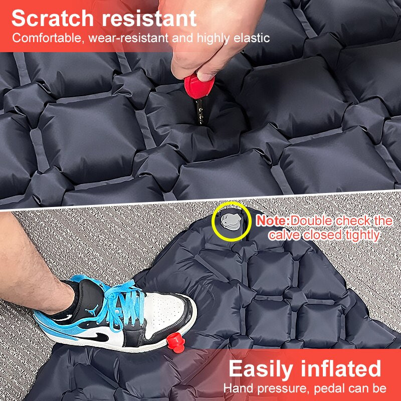 Outdoor camping sleeping mat
