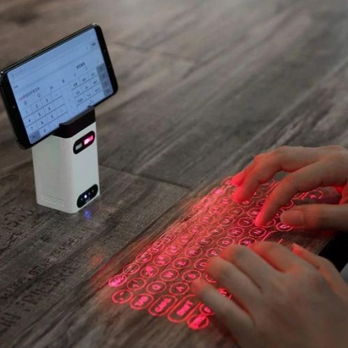 teclado láser
