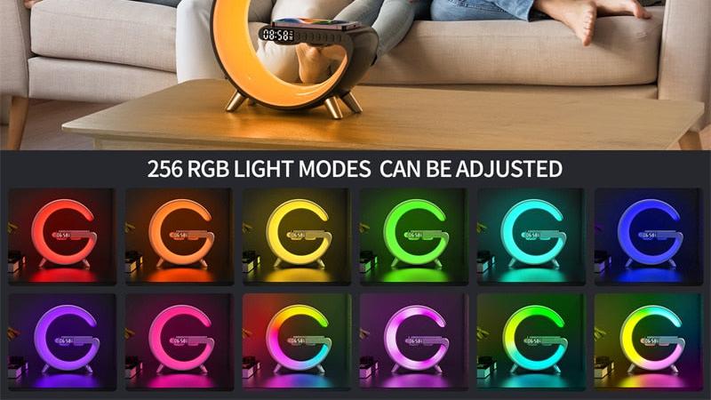 Wireless Charging Bluetooth Lamp