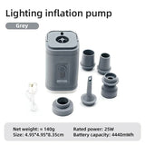 Tragbare elektrische Luftpumpe
