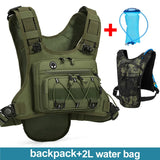 Leichter Lauf-Brustrucksack mit Trinkblasenfach