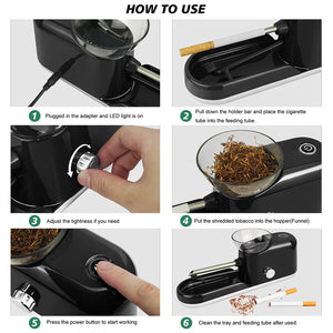Cigarette rolling machine