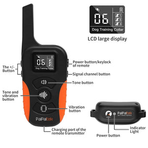 Dog training vibration collar