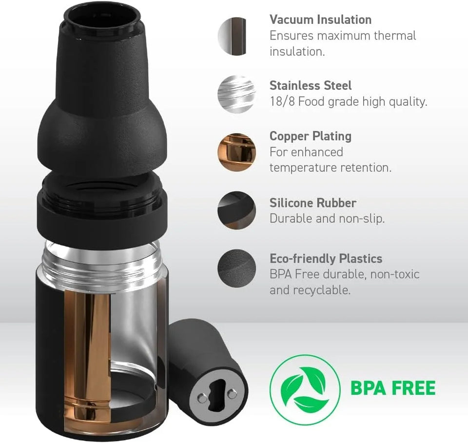 Enfriador de bebidas de acero inoxidable 3 en 1