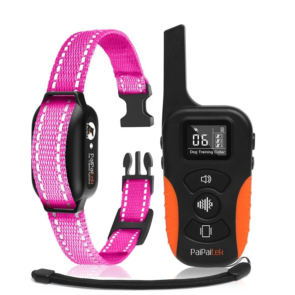 Dog training vibration collar