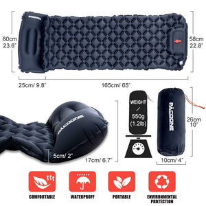 Outdoor camping sleeping mat
