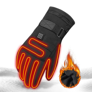 Warming heated gloves