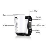Digital measuring cup