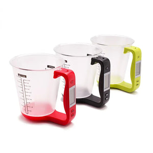 Digital measuring cup