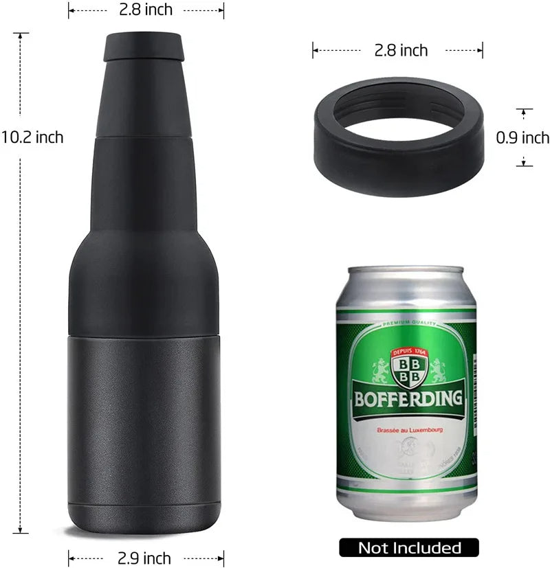 Enfriador de bebidas de acero inoxidable 3 en 1