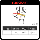 Warming heated gloves